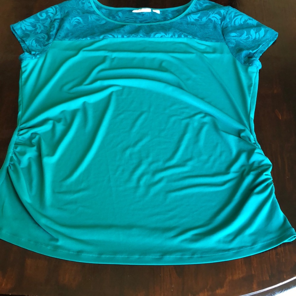 Lace top blouse